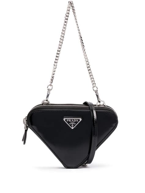 mario Prada triangle bag